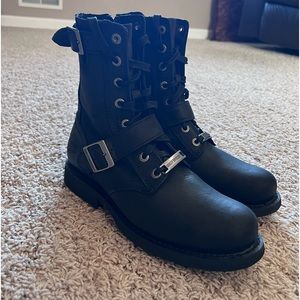 Harley Davidson, men’s 7 1/2 biker boot